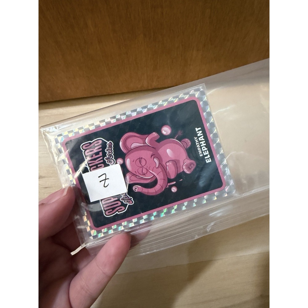 VeeFriends Super Sticker Spectacular Series 2026 Empathy Elephant Lava Bubblegum - Picture 3 of 3